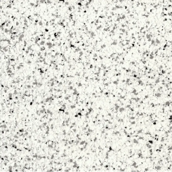 Ice epoxy flake swatch