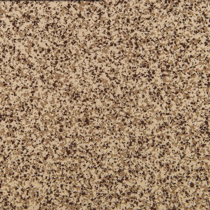 Almond epoxy flake swatch