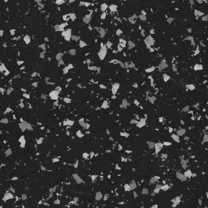 New Cafe Black epoxy flake swatch
