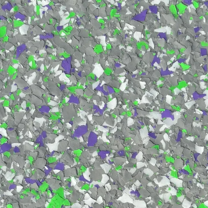 Alstar epoxy flake swatch
