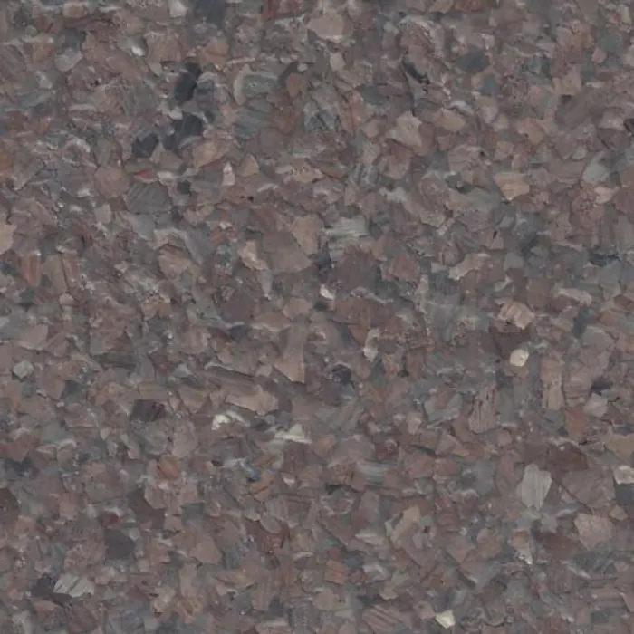 Garnet epoxy flake swatch