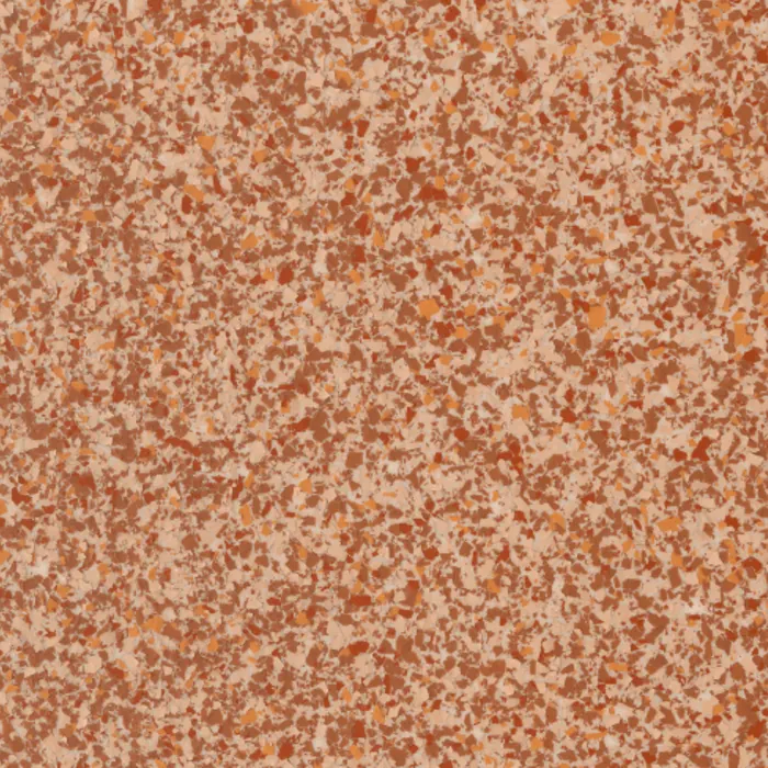 Red Earth Y56 epoxy flake swatch