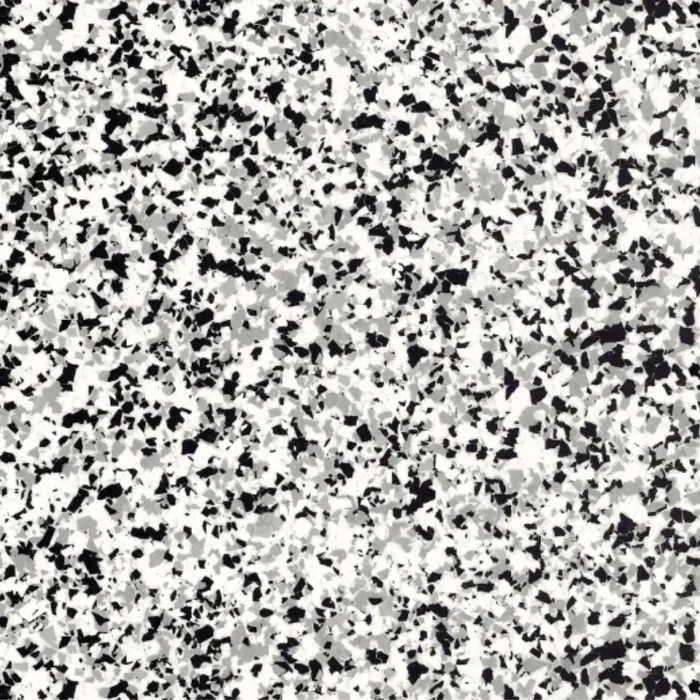 Cookies And Cream N14 epoxy flake swatch