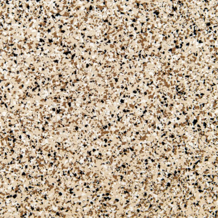 Desert N14 epoxy flake swatch